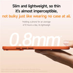 Ultra-Thin Plaid Texture MagSafe Case with Metal Lens Frame for iPhone 17 Series