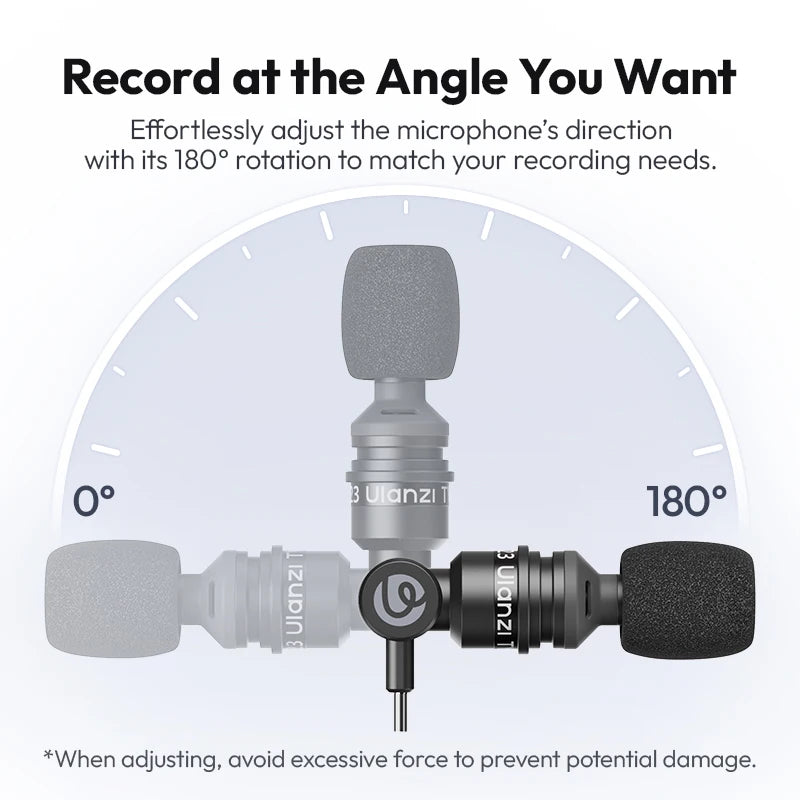 Ulanzi AM23 Portable USB-C Mini Mic