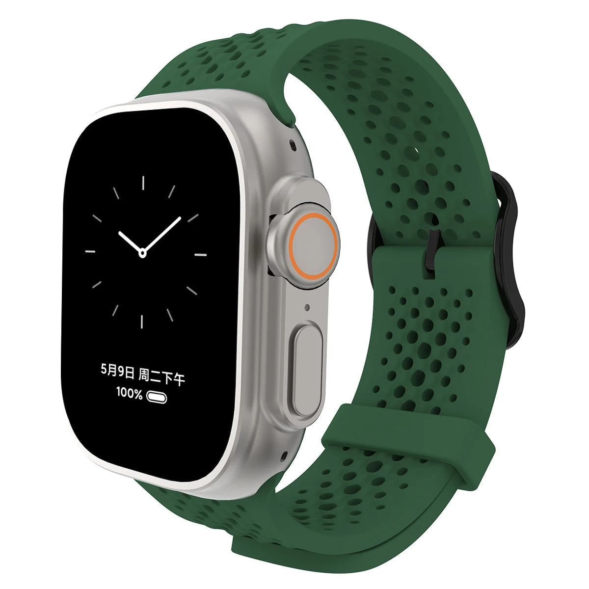 Durable Silicone Strap for Apple Watch