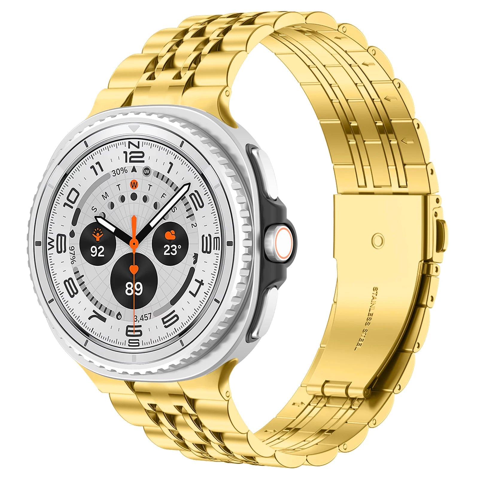 Premium Stainless Steel Metal Band for Samsung Galaxy Watch 8 & Galaxy Watch 8 Classic