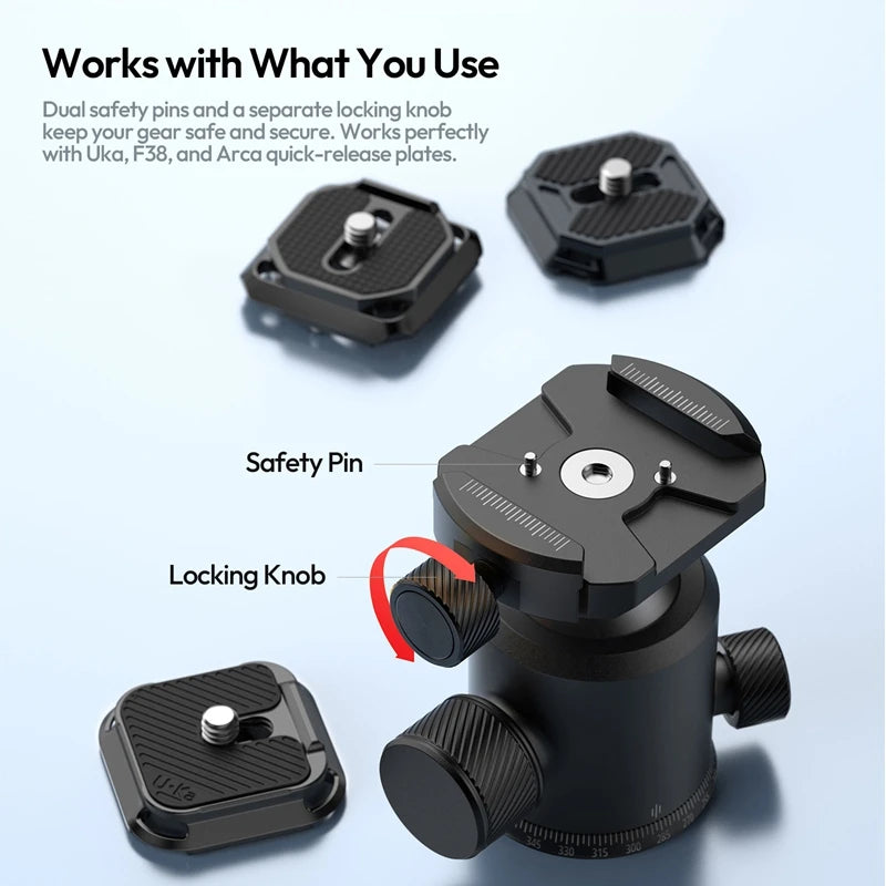 Ulanzi TT30 Adjustable Travel Tripod