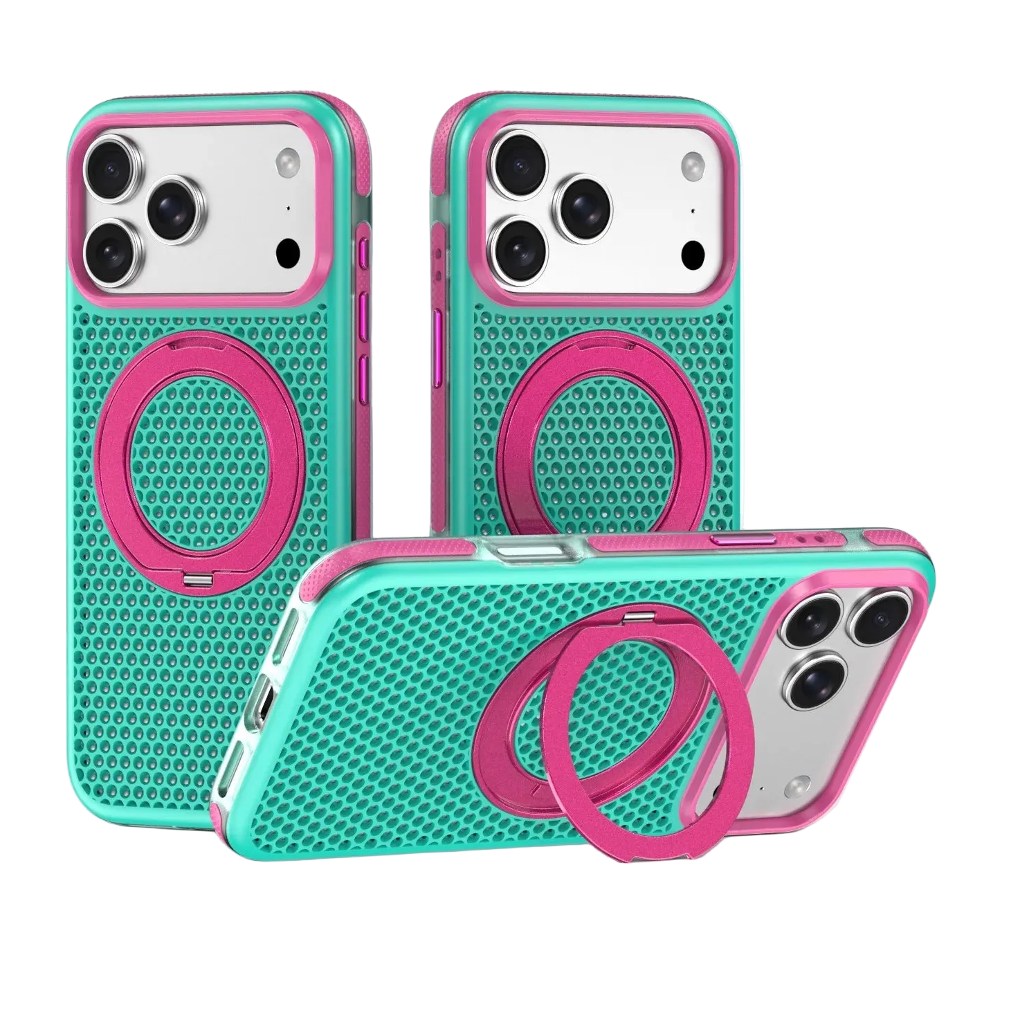 Shockproof Slim Fit MagSafe Case with Kickstand for iPhone 17 Pro & Pro Max