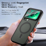 Xiaomi 17 Series Translucent PC+TPU Anti-Fingerprint Protective Case