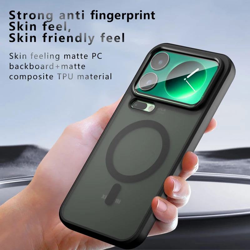 Xiaomi 17 Series Translucent PC+TPU Anti-Fingerprint Protective Case