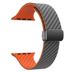 Carbon Fiber Pattern Magnetic Strap for Apple Watch