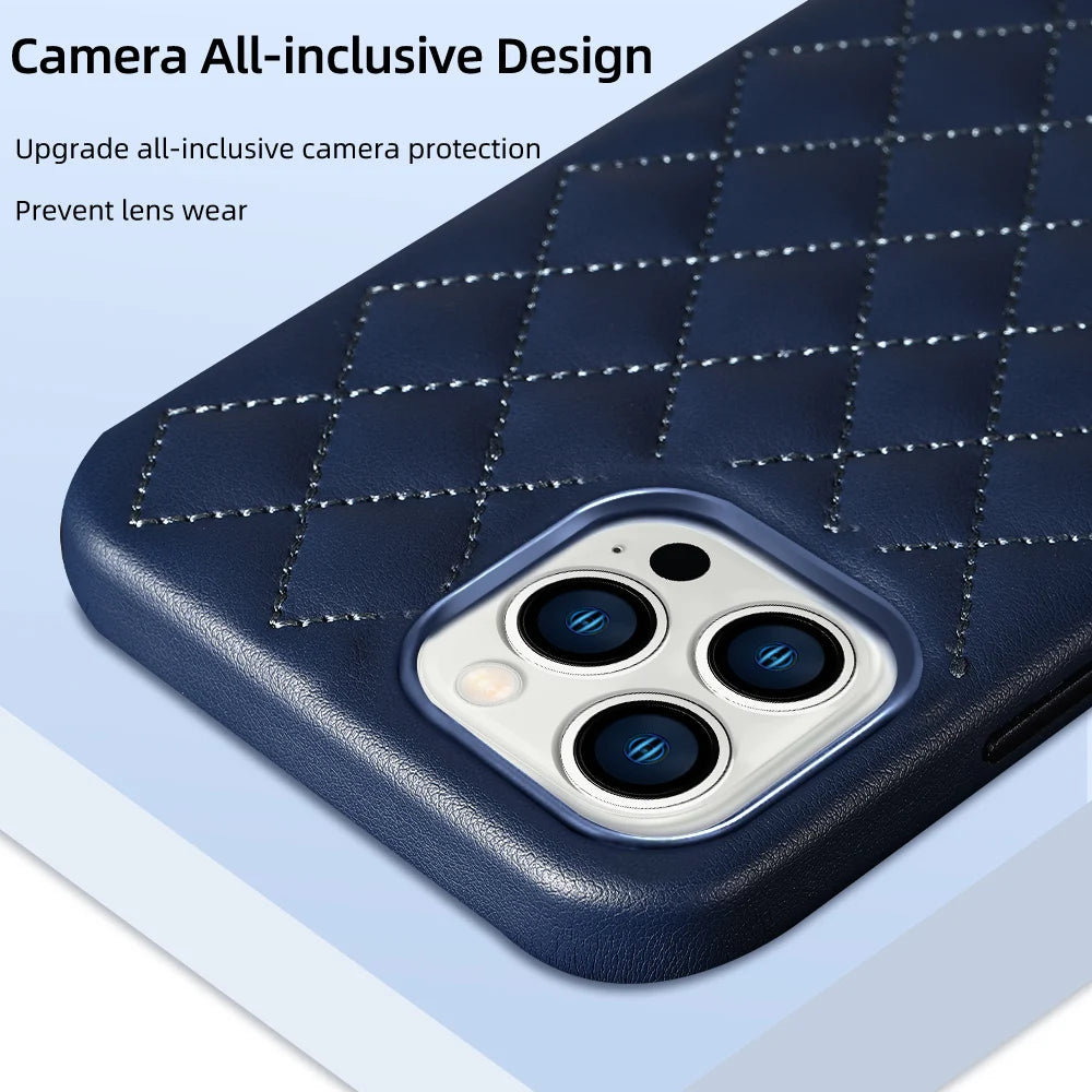 Luxury Magnetic Leather Case for iPhone 13 Series