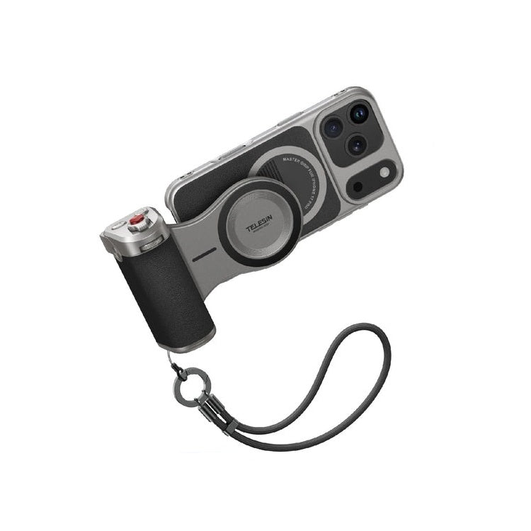TELESIN 3-in-1 iPhone 17 Pro / Pro Max Camera Grip with Magnetic Holder