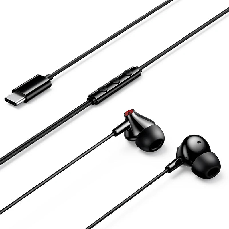 Vention ECHO LITE USB-C Wired Earbuds With Mic