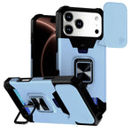 Hybrid Armor Case with 360° Rotating Ring Stand for iPhone 18 Series