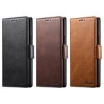 Leather Flip Wallet Case with Built-In Stand for Samsung Galaxy Z Fold 8