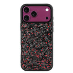 Matte Carbon Fiber MagSafe Case with Raised Camera Ring for iPhone 17 Series
