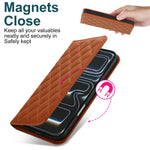 Strong MagSafe Leather Wallet Case with Card Slot for iPhone 17 Series