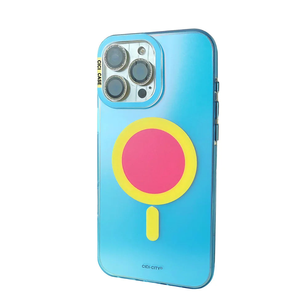 Luxury Fashion Matte Color-Changing MagSafe Case for iPhone 15 Series