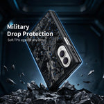 Military-Grade Carbon Fiber Foldable Case with Hinge Protection for Samsung Galaxy Z Fold 8