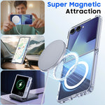 Samsung Galaxy Z Flip 7 Magnetic Clear Case