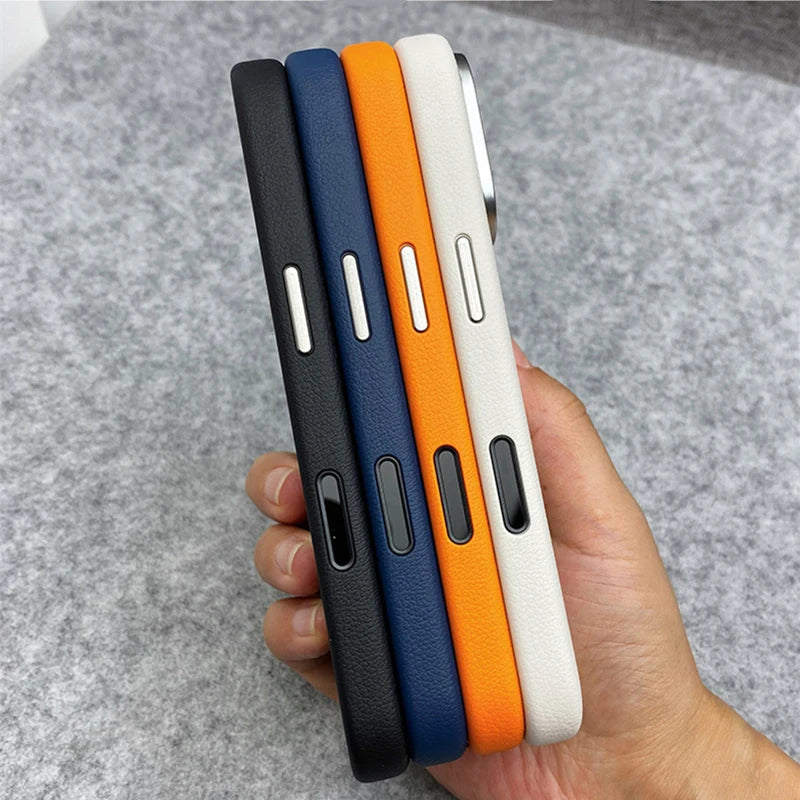 Solid Color MagSafe Protective Case with Alloy Lens Protection for iPhone 17 Series