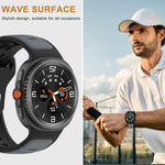 Soft Silicone Watchband for Samsung Galaxy Watch 8 / Galaxy Watch 8 Classic