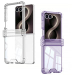 Four-Corner Shockproof Clear Case for Samsung Galaxy Z Flip 8