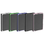 Clear Electroplated Hard PC Case for iPhone Duo