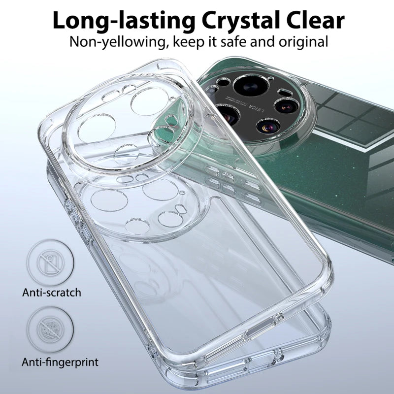 Crystal Clear Shockproof Case for Xiaomi 17 Ultra