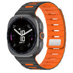 Silicone Sports Band with Magnetic Clasp Closure for Samsung Galaxy Watch Ultra 2