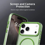 Transparent TPU Camera Protection Case with MagSafe Ring for iPhone 18 Series