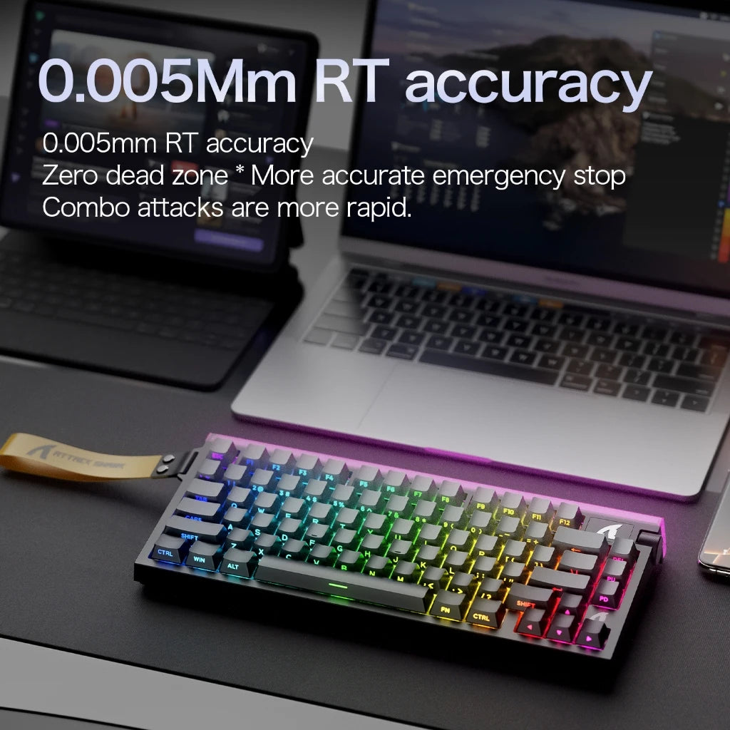 ATTACK SHARK R85HE High-Precision Magnetic Gaming Keyboard