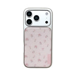 Electroplated Pink Rose Case for iPhone 17 Series