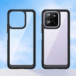 Honor X6B Shockproof Case with Hard Translucent Soft Edges