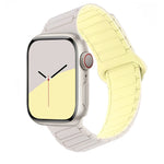 Asymmetrical Magnetic Silicone Strap for Apple Watch