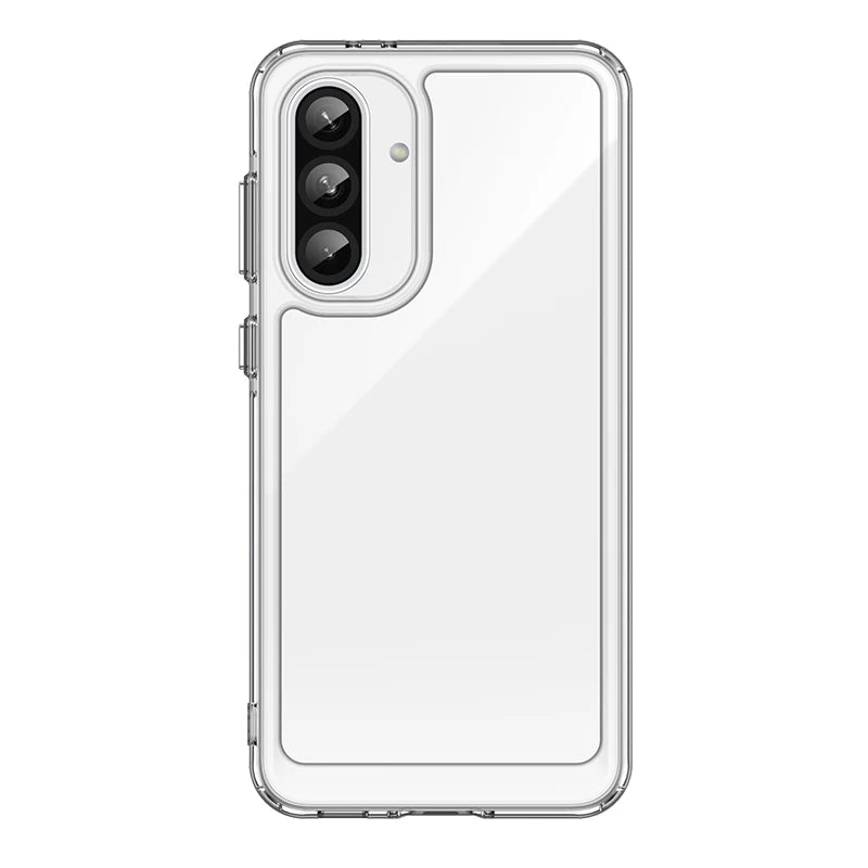 Samsung Galaxy A36 Clear Hard Case with Translucent Back Shell