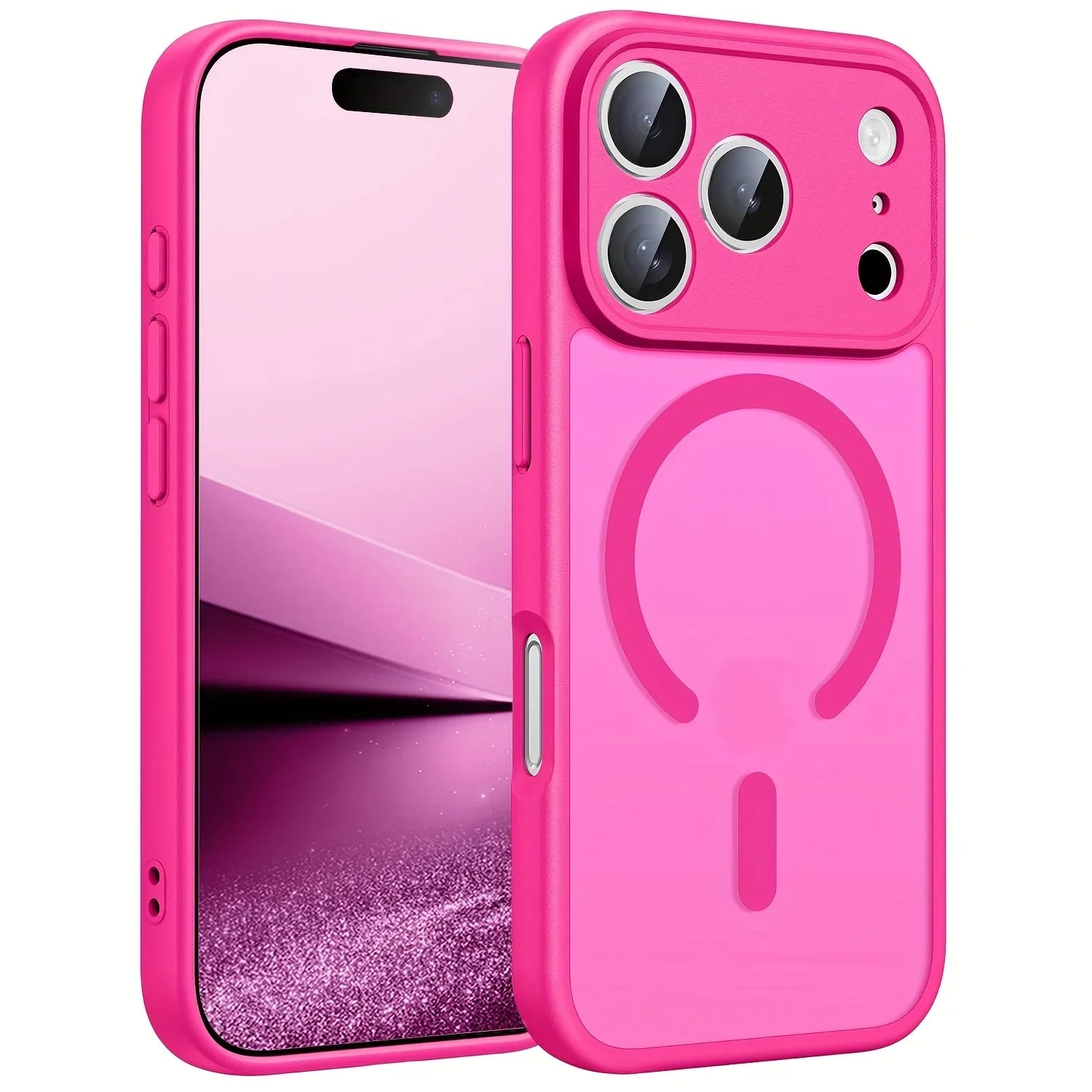Minimalist Matte Translucent MagSafe Case for iPhone 17 Series