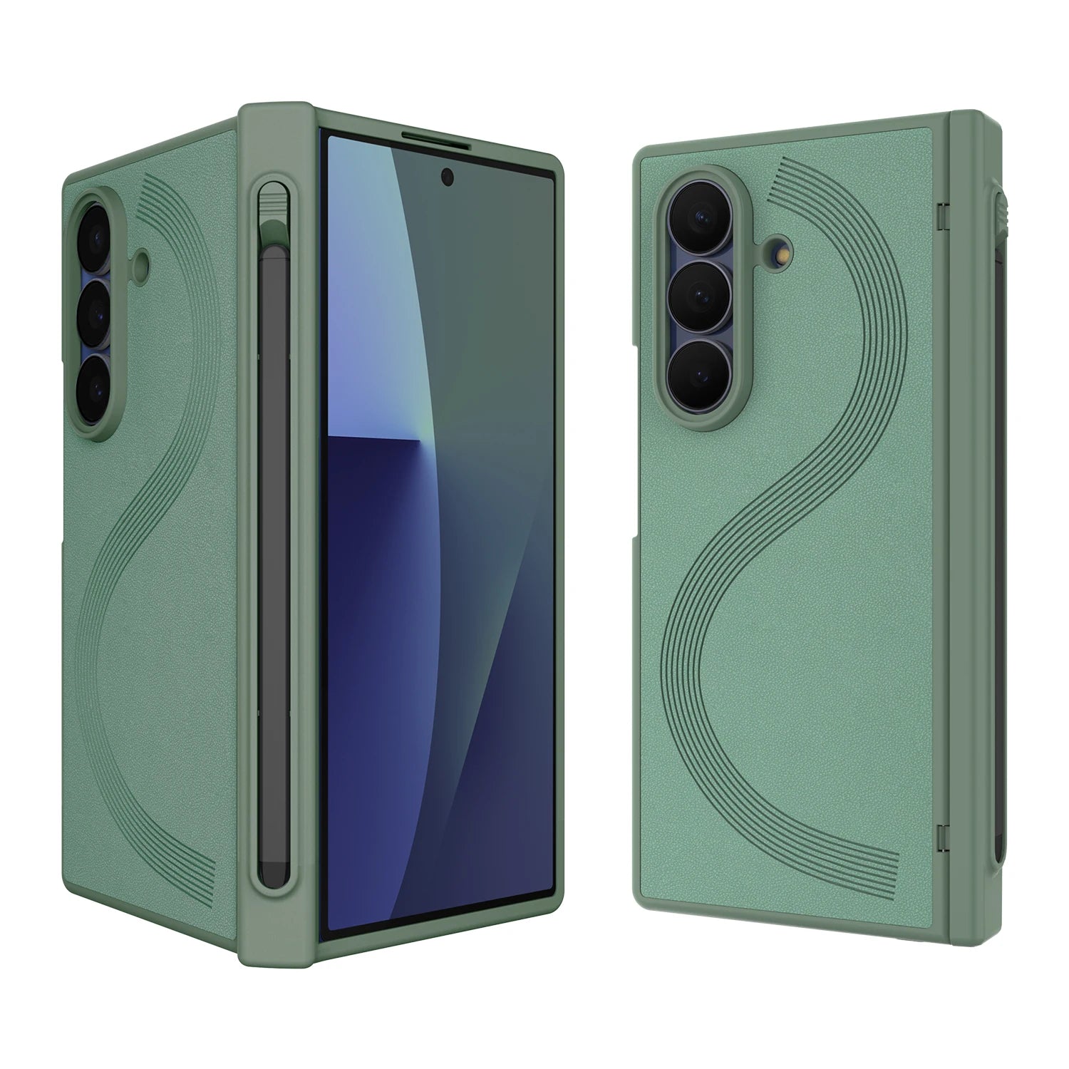 Samsung Galaxy Z Fold 7 Shockproof Case with Soft Interior