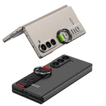 Shockproof Hard PC Case with Wrist Strap Ring for Samsung Galaxy Z Fold 6