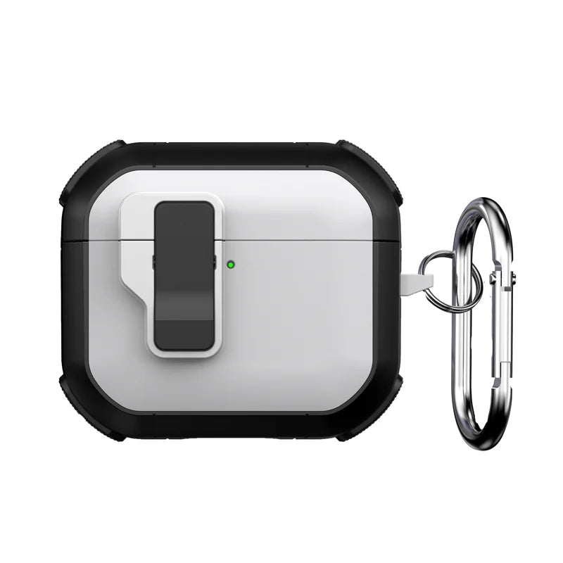 Self-Ejecting Magnetic Headphone Case with Keychain for AirPods Pro 2