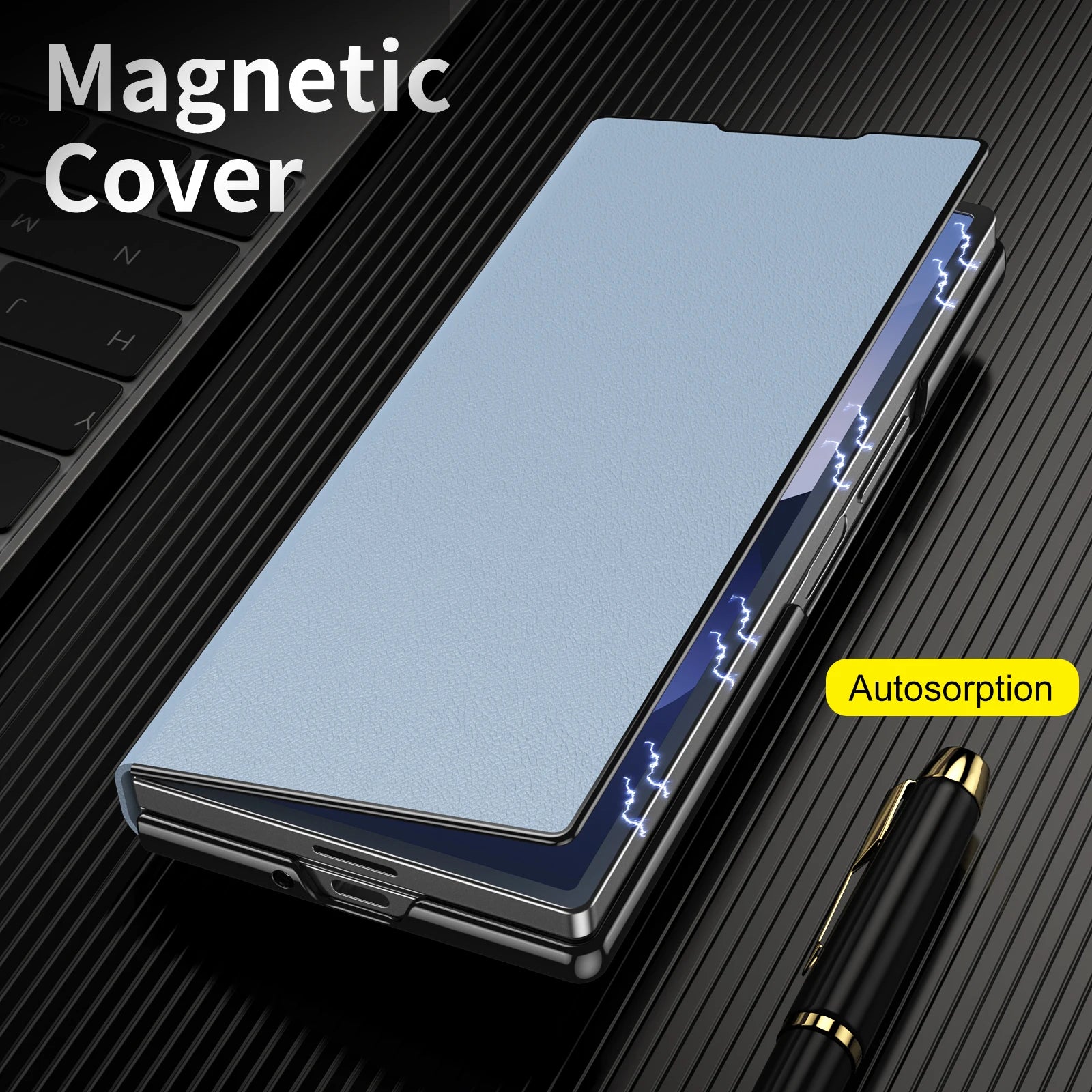 Slim Folding Hard Case with Stand for Samsung Galaxy Z Fold 6