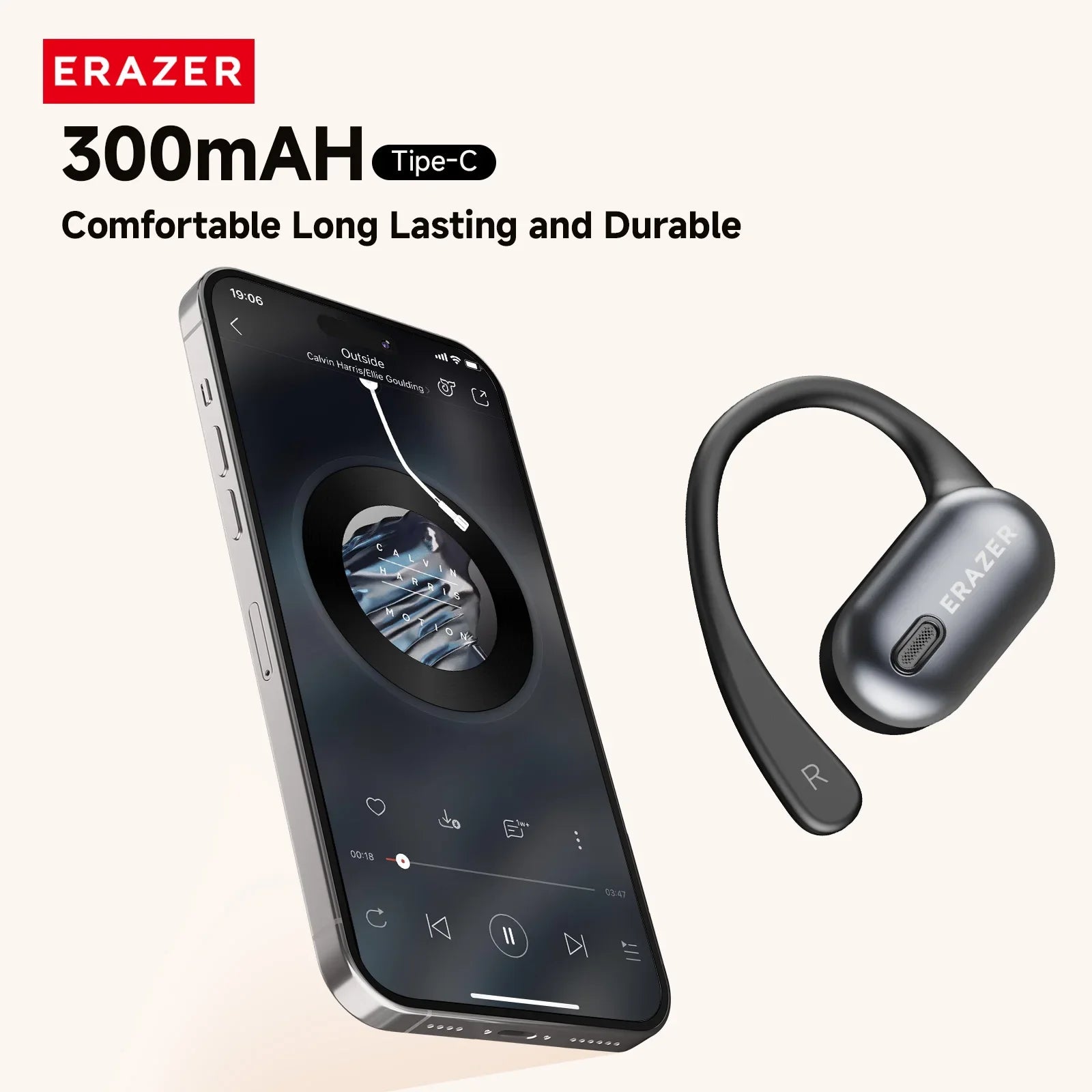 Erazer XF53 Bluetooth 6.0 Earphones with AI Translation