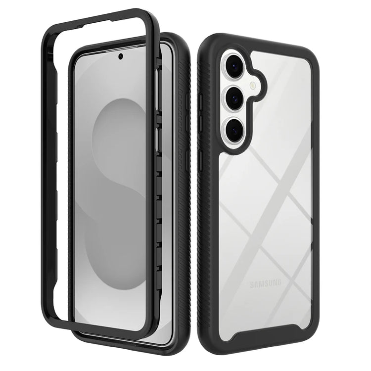 Crystal Clear TPU Bumper Case with Raised Edge Protection for Samsung Galaxy S26 FE