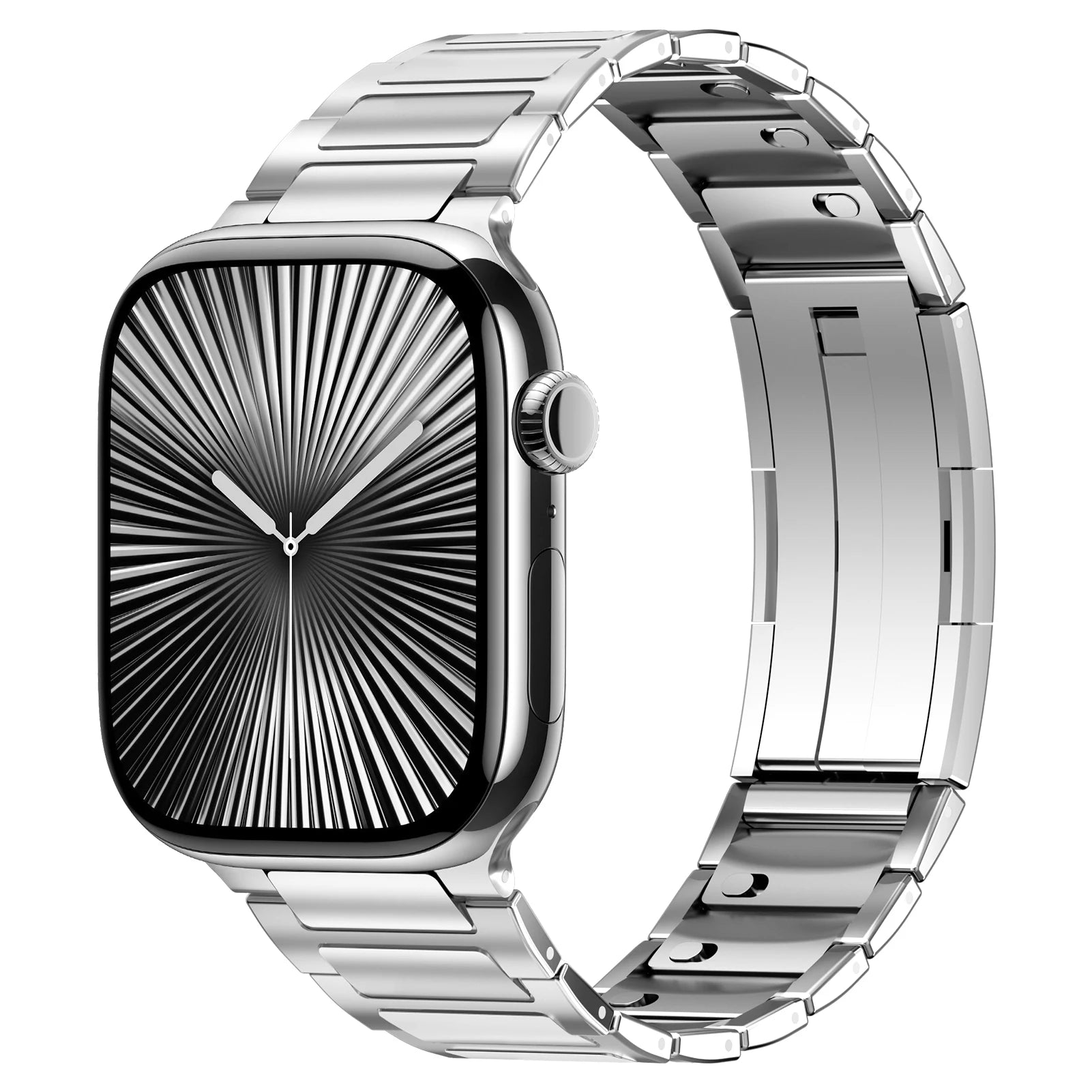 Adjustable Stainless Steel Mesh Band for Apple Watch