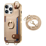 Protective Crossbody Wallet Case for iPhone 15 Series