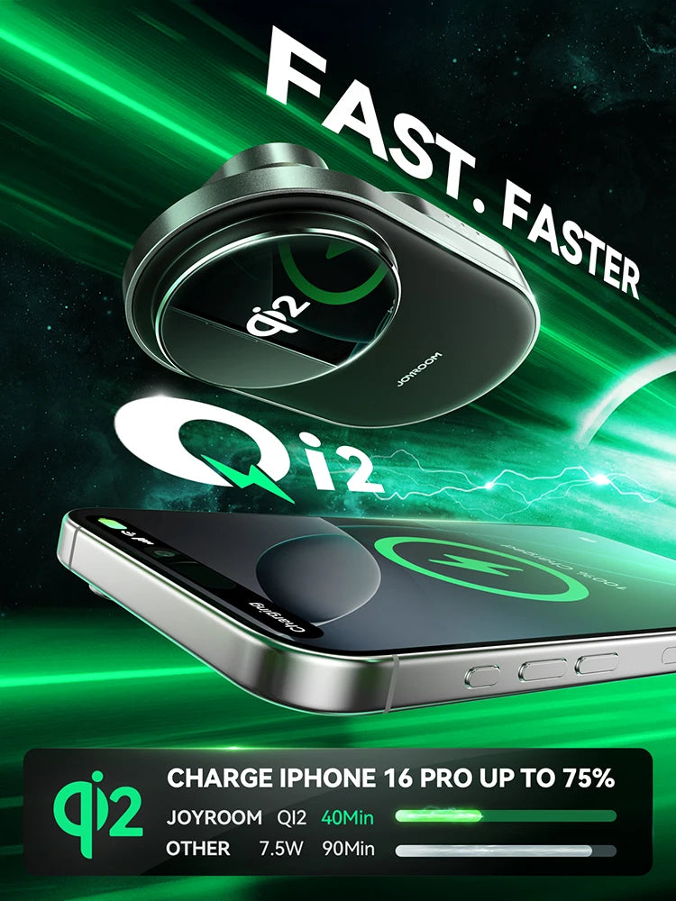 Joyroom Qi2 3-in-1 Foldable Wireless Charging Station