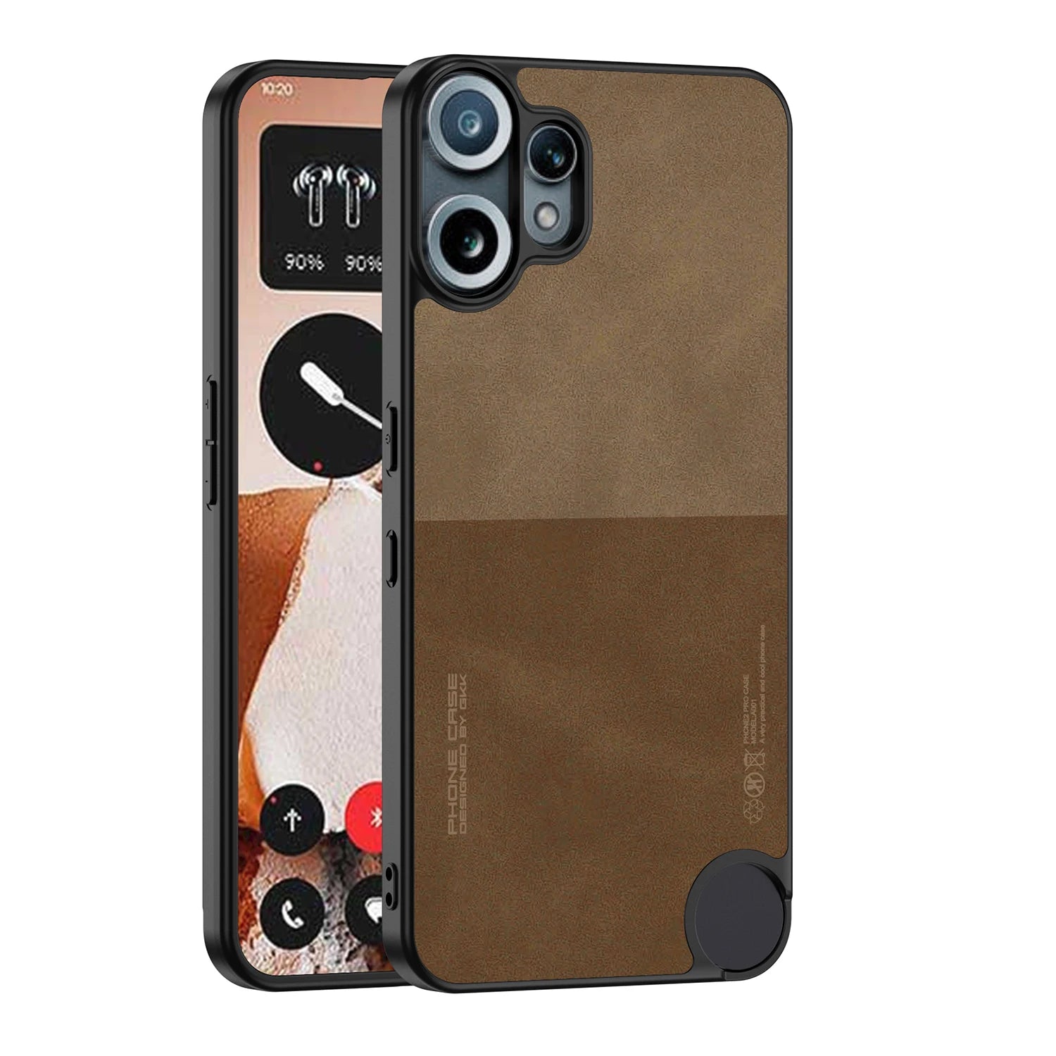 Premium Frosted Leather Shockproof Case for Nothing CMF Phone 2 Pro