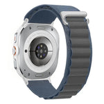 Breathable Nylon Weave Watch Band with Metal C-Hook Closure for Samsung Galaxy Watch Ultra 2