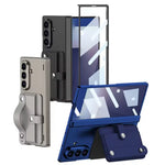 Samsung Galaxy Z Fold 7 Magnetic Case with Wristband & Card Holder