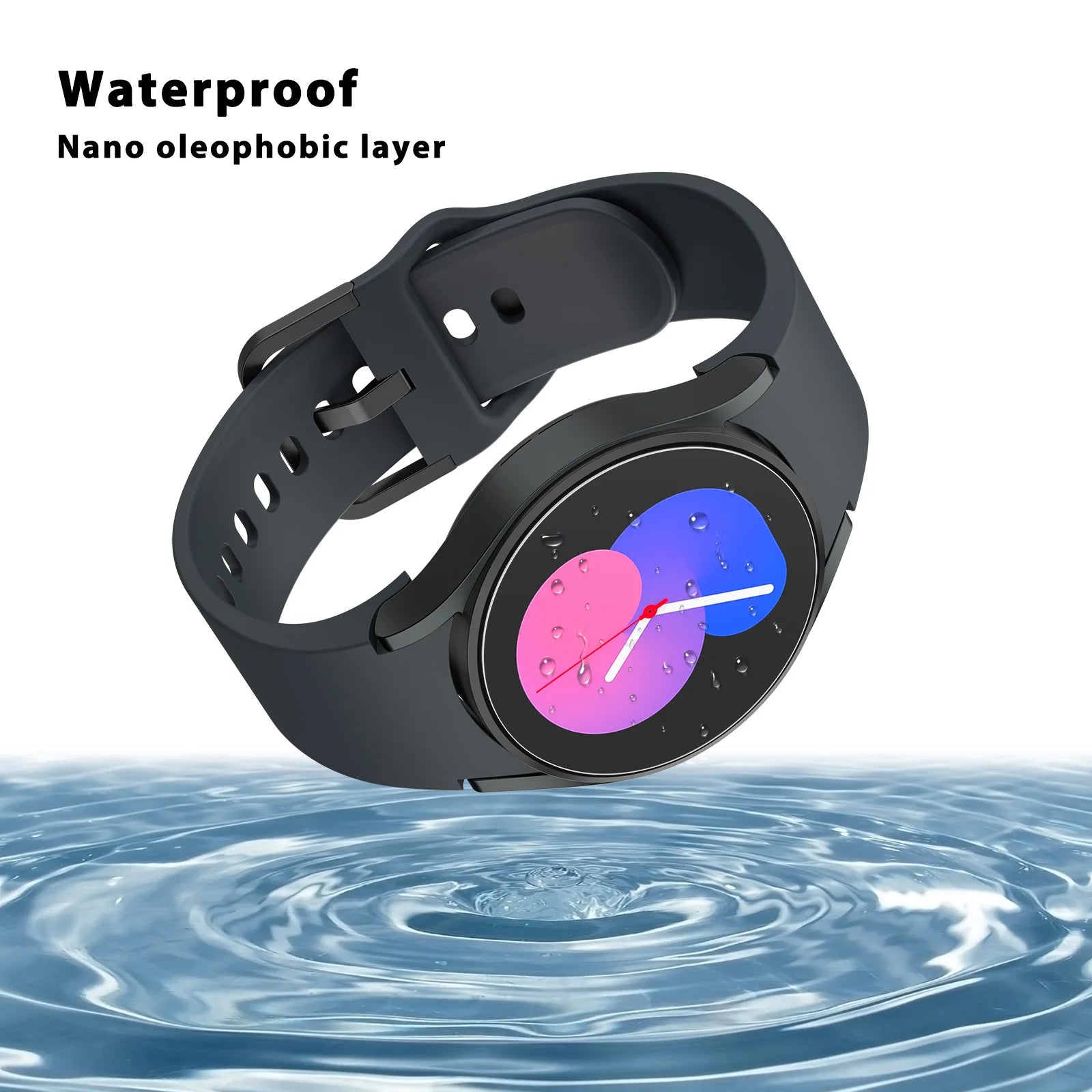 Tempered Glass Screen Protectors for Samsung Galaxy Watch 6 and Galaxy Watch 6 Classic