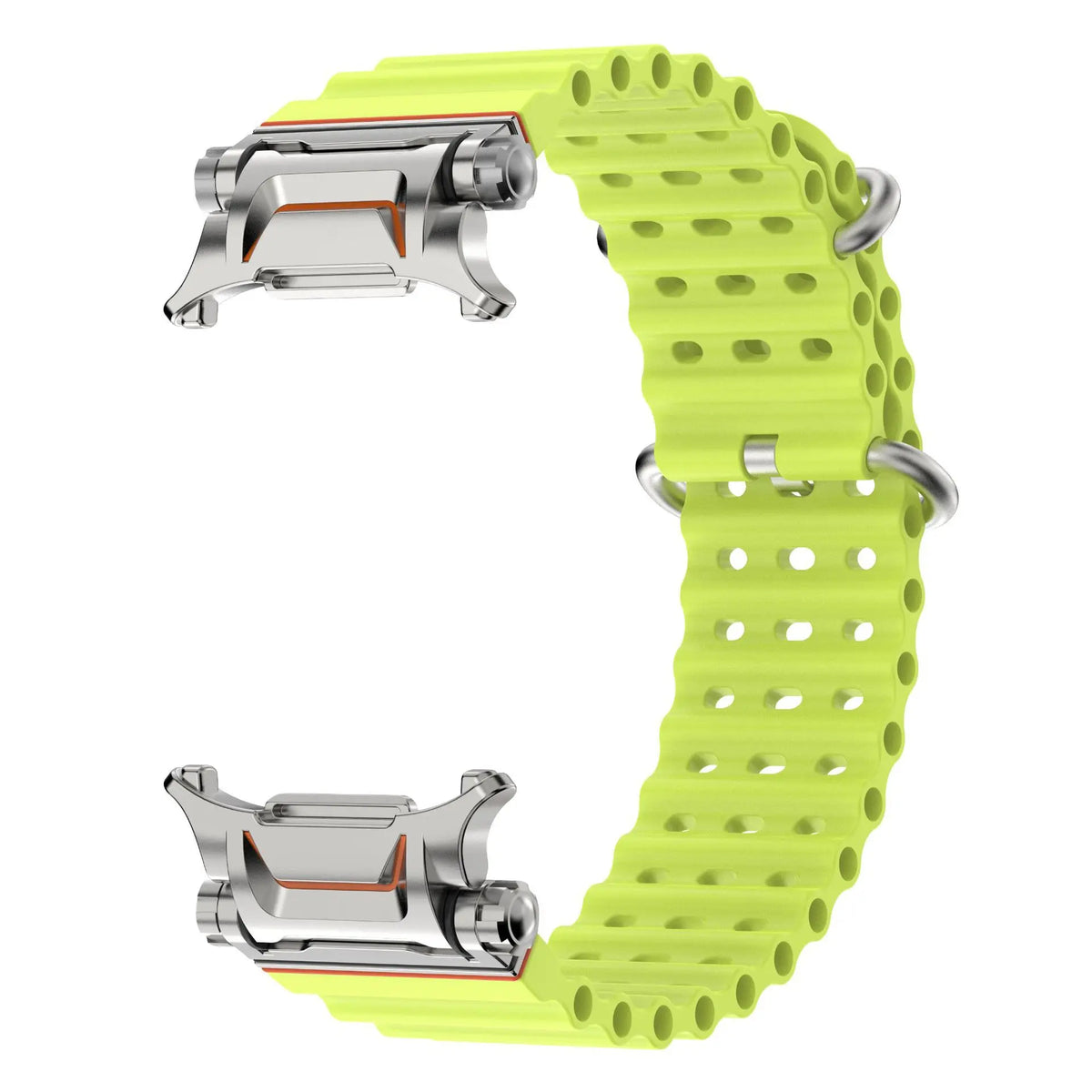Perforated Silicone Watch Band for Samsung Galaxy Watch Ultra 2