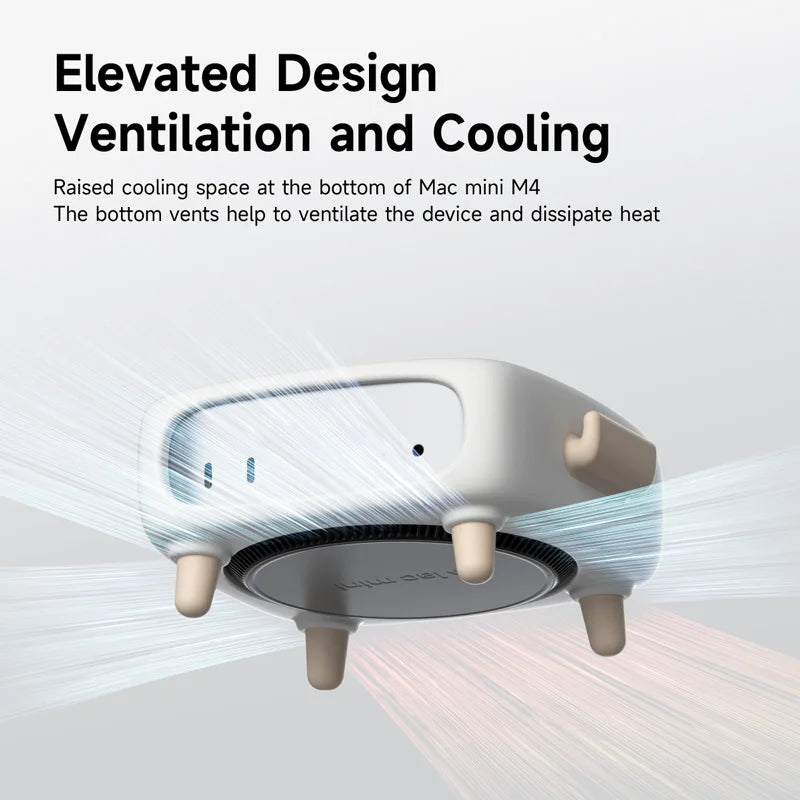 Shockproof Silicone Case for Mac Mini M4/M4 Pro