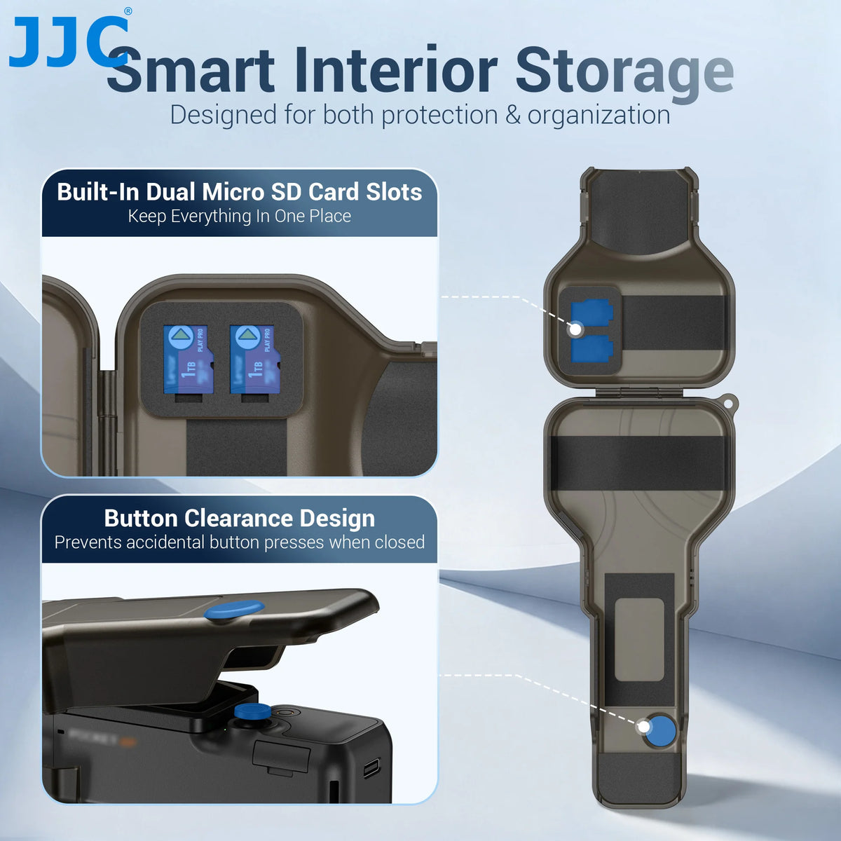 Half-Wrap Open-Bottom Case for DJI Osmo Pocket 4P