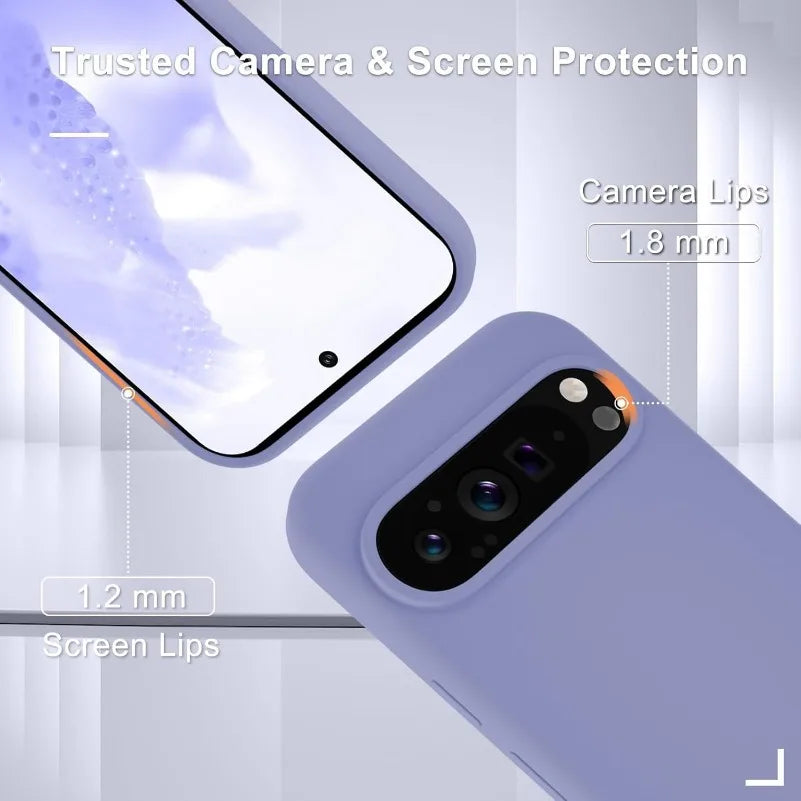 Soft Skin Liquid Silicone Case for Pixel 9 Series