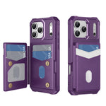 iPhone 17 Series Protective Leather Wallet Case